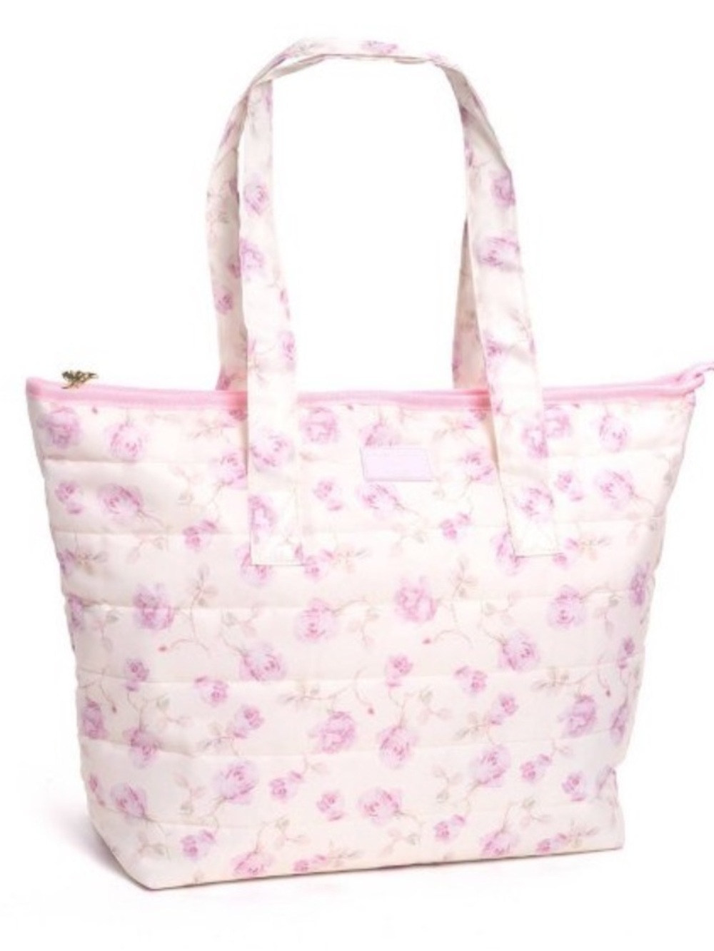 NWT LoveShackFancy x Target - Yoobi Ribbon Rosa Quilted
Tote Bag -Sterling Dusk